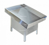 Стол производственный для выкладки рыбы на льду Техно-ТТ СП-612/2200Д 