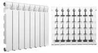Алюминиевый радиатор отопления Fondital Exclusivo B4 350/100 (8 секций)