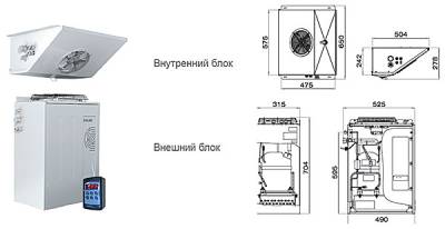 Сплит-система среднетемпературная POLAIR SM 113 P