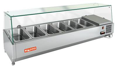 Витрина холодильная HICOLD VRTG 1390 (1/3)